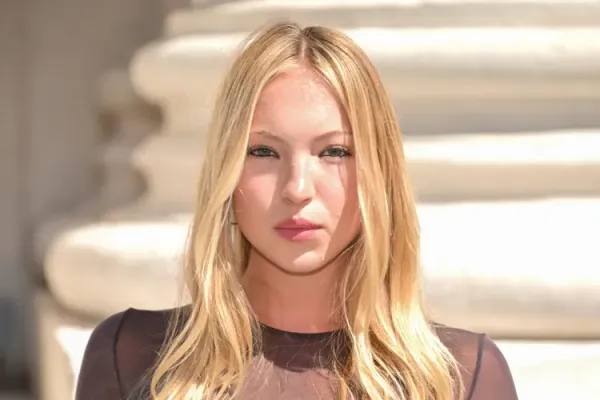 Lila Moss Rocks Sheer Top and High-Low Skirt Trend Again