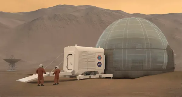 Advances in Autonomous Martian Construction Using Synthetic Lichen Systems